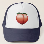 Peach - Emoji Trucker Pet (Voorkant)
