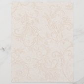 Peach en Blush Flourish Custom (Achterkant)