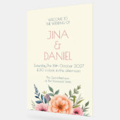 Peach en Petal Dream Acryl Bord (Hoek)