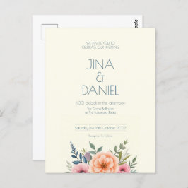 Peach en Petal Dream Briefkaart