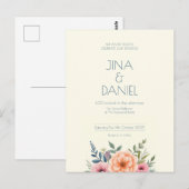 Peach en Petal Dream Briefkaart (Voorkant / Achterkant)