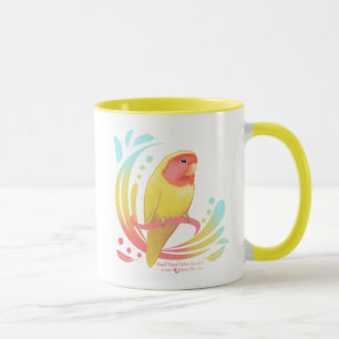 Peach Faced Lutino Lovebird Mok