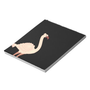 Peach Flamingo Notitieblok
