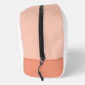 Peach Floral Congrats Afstuderen Toilettasje (Rechts)