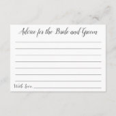 Peach Floral Medley Advies voor bruid en bruidegom (Achterkant)