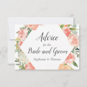 Peach Floral Medley Advies voor bruid en bruidegom