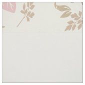 Peach Floral Stof (Swatch)