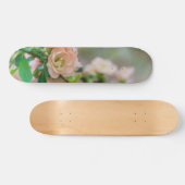 Peach Flowering Quince Persoonlijk Skateboard (Horizontaal)