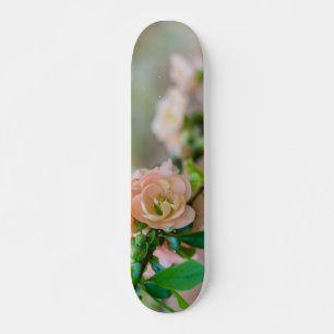 Peach Flowering Quince Persoonlijk Skateboard