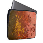 Peach Flurry Laptop Sleeve (Voorkant Rechts)