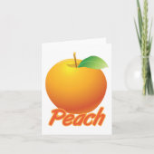 Peach Fruit Kaart (Voorkant)