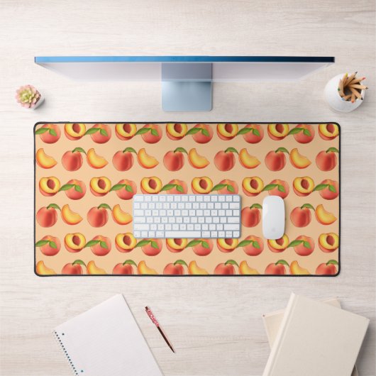 Peach Fruit Patroon Bureaumat (Kantoor 1)