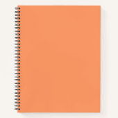 Peach Fruit Spiral Notitieboek (Voorkant)