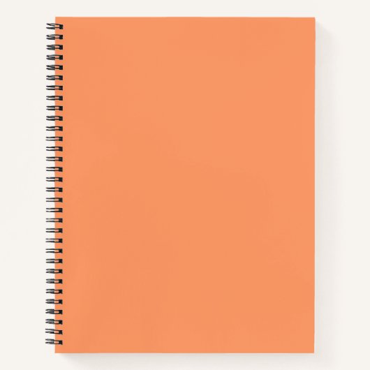 Peach Fruit Spiral Notitieboek (Voorkant)