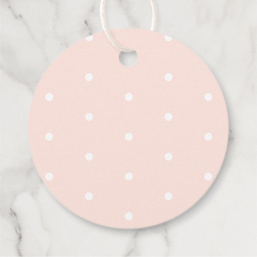 Peach fruit verjaardag dank u bedankjes labels (Achterkant)