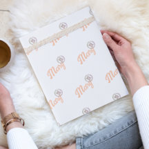 Peach Fuzz Bliss: Beste mama ooit inpakpapier