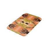 Peach Fuzz Boho Shabby Chique Geometrische Abstrac Badmat (Gekanteld)