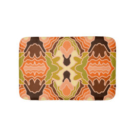 Peach Fuzz Boho Shabby Chique Geometrische Abstrac Badmat