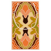 Peach Fuzz Boho Shabby Chique Geometrische Abstrac Klein Cadeauzakje (Achterkant)