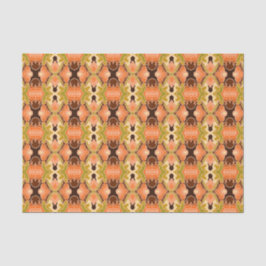 Peach Fuzz Boho Shabby Chique Geometrische Abstrac Tissuepapier