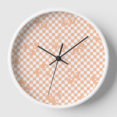 Peach Fuzz Cherry Gingham Pattern (Voorkant)