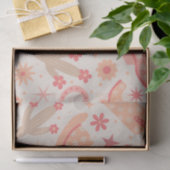 Peach Fuzz Groovy Cowgirl laarzen en petten Tissuepapier (Geschenk)