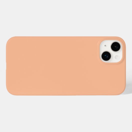 Peach Fuzz is mooi en wenselijk Case-Mate iPhone Case (Achterkant (horizontaal))