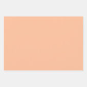 Peach Fuzz is mooi en wenselijk Inpakpapier Vel (Voorkant 3)