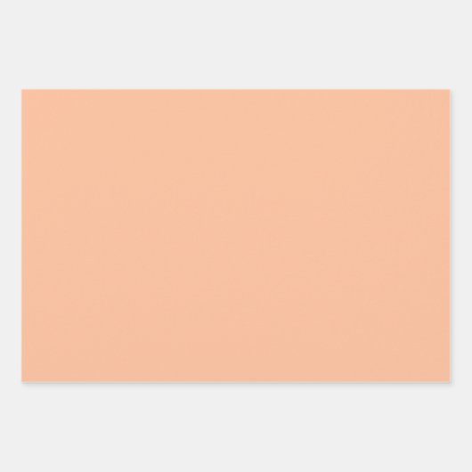 Peach Fuzz is mooi en wenselijk Inpakpapier Vel (Voorkant)