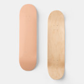 Peach Fuzz is mooi en wenselijk Persoonlijk Skateboard (Voorkant)
