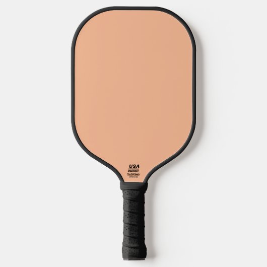 Peach Fuzz is mooi en wenselijk Pickleball Paddle (Voorkant)