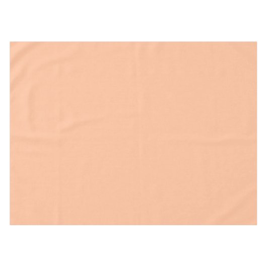 Peach Fuzz is mooi en wenselijk Tafelkleed (Voorkant (Horizontaal))