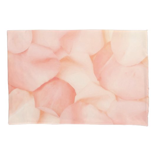Peach Fuzz Minimalistisch Modern Roos Petal Valent Kussensloop (Voorkant)