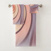 Peach fuzz schelp bad handdoek (Insitu)