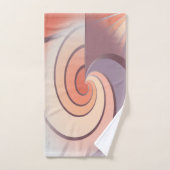 Peach fuzz schelp bad handdoek (Handdoek)