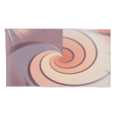 Peach fuzz schelp kussensloop (Achterkant-Rechts)