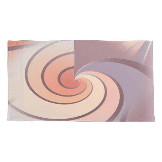 Peach fuzz schelp kussensloop (Achterkant-Links)