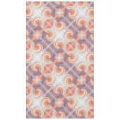 Peach fuzz schelp tafelkleed (Voorkant)