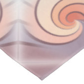 Peach fuzz schelp tafelkleed (Gekanteld)