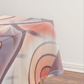 Peach fuzz schelp tafelkleed (Voorbeeld)