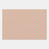 Peach Geavanceerde inpakpapier Flat Sheet Set (Voorkant)