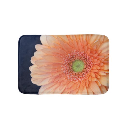 Peach Gerbera Badmat (Voorkant)