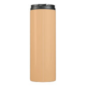 Peach gestileerde bruidsmeisje bruiloft thermosbeker (Achterkant)