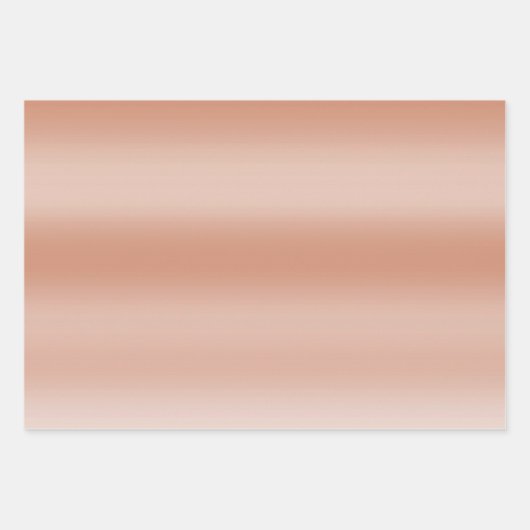 Peach Glitter Leopard Animal Inpakpapier Vel (Voorkant 2)