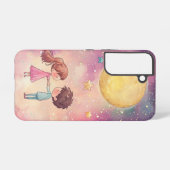 Peach Glow Guardian Samsung Galaxy Hoesje (Achterkant horizontaal)