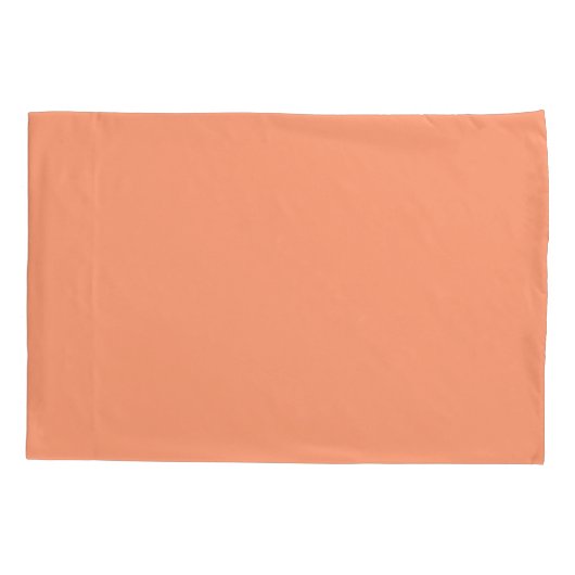 Peach Glow Red Palette Kussensloop (Achterkant)