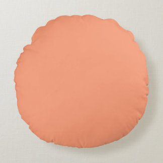 Peach Glow Red Palette Rond Kussen