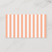 Peach Gold Diaper Raffle Baby shower Kaarten (Achterkant)