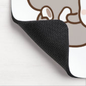 Peach Goma Eating Puzzle Muismatten (Hoek)