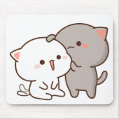 Peach Goma Love Muismatten (Voorkant)